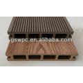 Hollow WPC Outdoor Flooring , Waterproof Plastic Floor